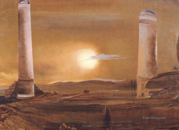  tower Oil Painting - The Towers Surrealist